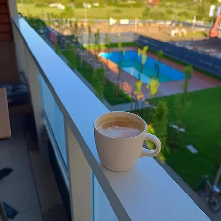 Apartment Grey 52, 3 Min Od Plazy, Basen, Plac Zabaw, Darmowy Parking! Sianożęty