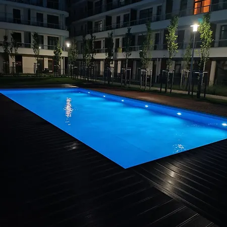 Apartment Grey 52, 3 Min Od Plazy, Basen, Plac Zabaw, Darmowy Parking! Sianożęty